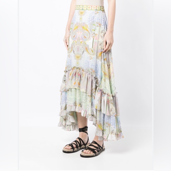 Alexis tiered maxi skirt - Picture 1 of 7